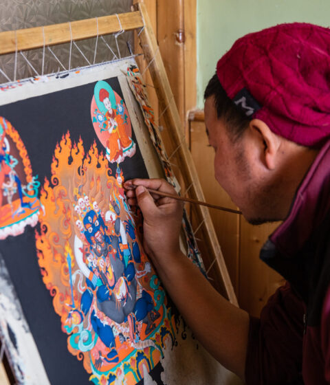 Dolkhar Ladakh in Indien