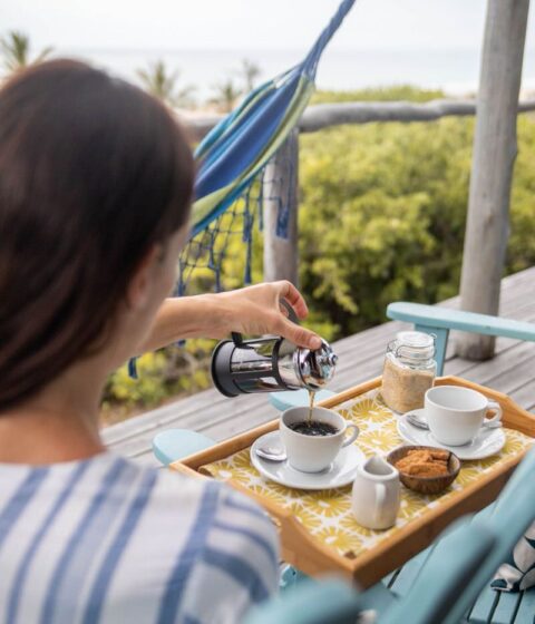 Travessia Beach Lodge en Mozambique - Inicio