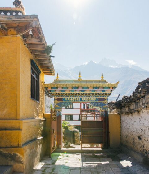 Tiger Mountain Pokhara Lodge in Nepal, Asien