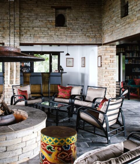 Tiger Mountain Pokhara Lodge in Nepal, Asien