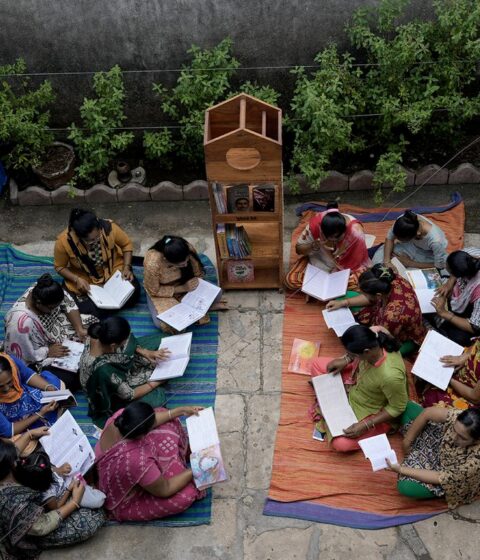 Bosques en Sasan, India