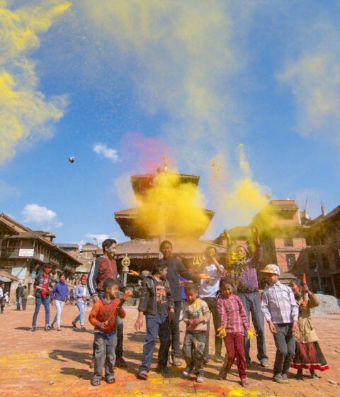 Die Nanee in Nepal, Asien