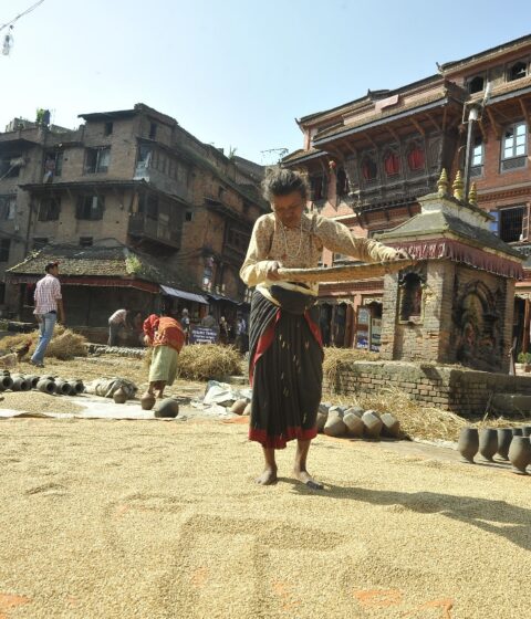 Die Nanee in Nepal, Asien