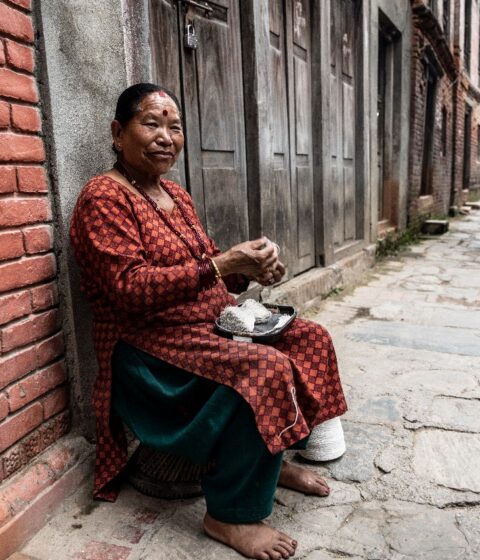 Die Nanee in Nepal, Asien