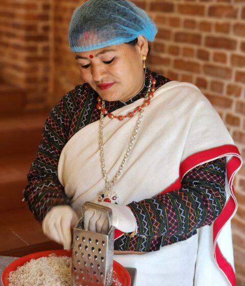 Die Nanee in Nepal, Asien